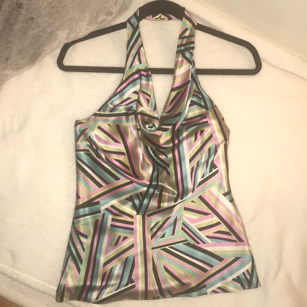 LAUNDRY by Shelli Segal Multi-Color Camisole XS